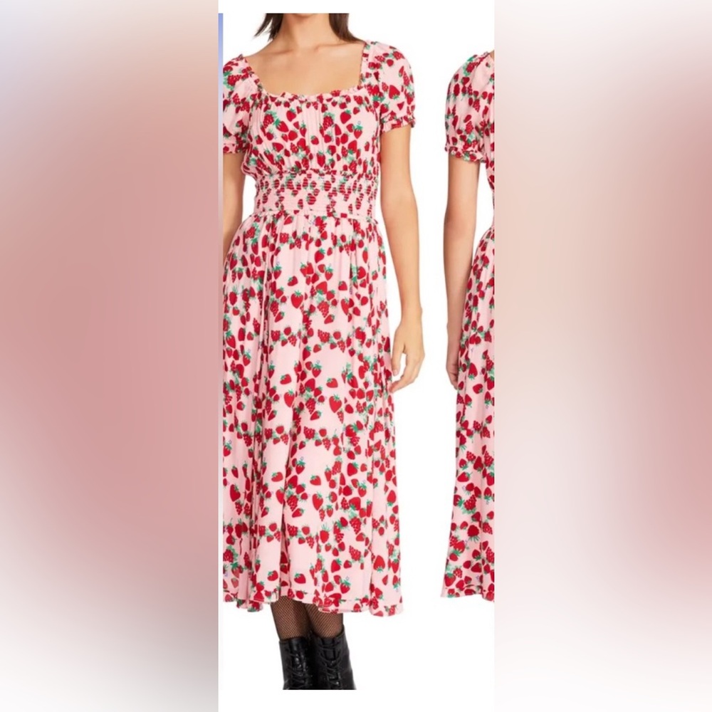 Betsey Johnson Strawberry Dress